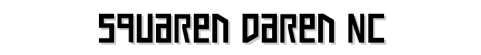 Squaren Daren NC font